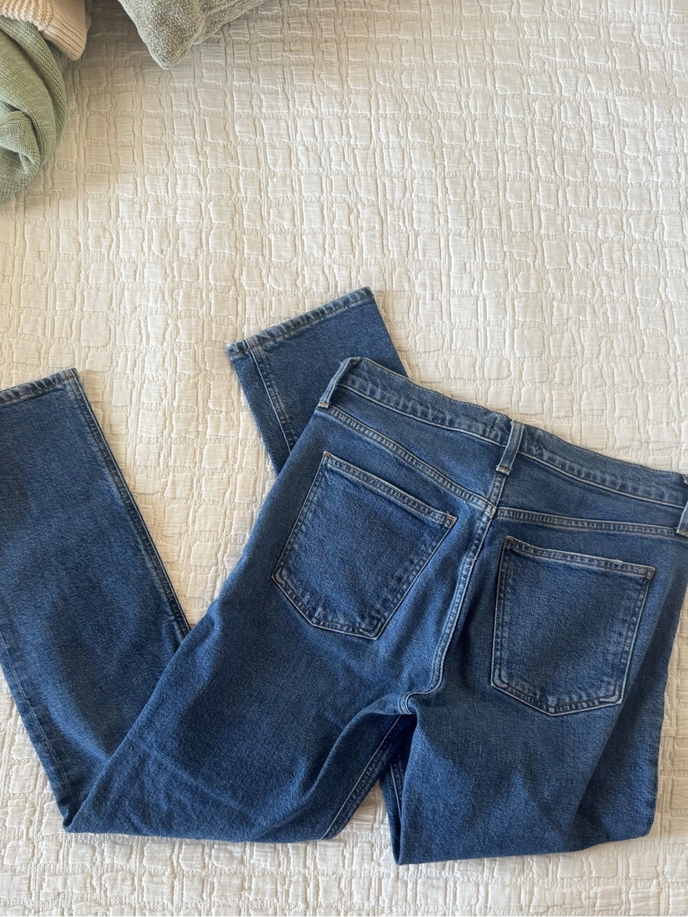 Agolde Merrell Mid Rise Straight Jean - Picture 5 of 7